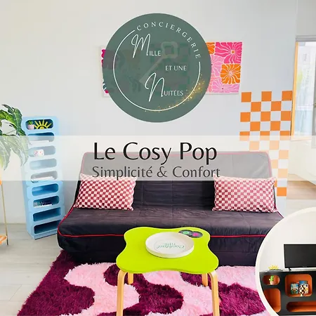 Cosy Pop - Proche Centre - Lave Linge & Wifi *